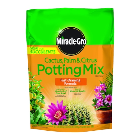 Miracle-Gro Miracle-Gro Cacti, Citrus, and Palm Potting Mix 8 qt 72078430